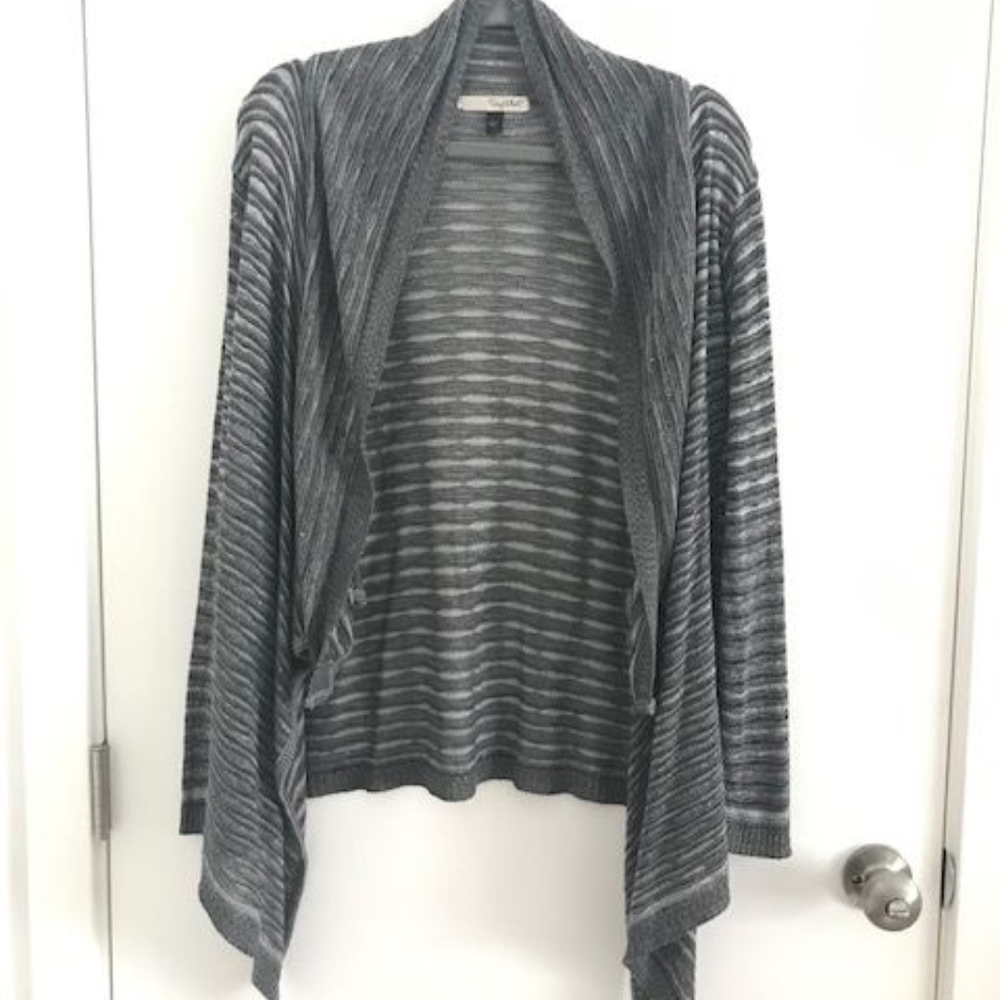 Lightweight flowy grey sweater